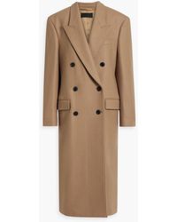 Nili Lotan - Edmont Double-breasted Wool-blend Felt Coat - Lyst