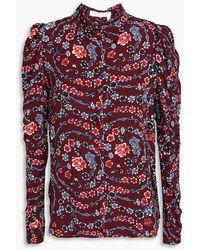 See By Chloé - Floral-print Crepe Shirt - Lyst