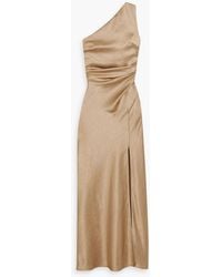 Bec & Bridge - Dreamer One-Shoulder Satin Maxi Dress - Lyst