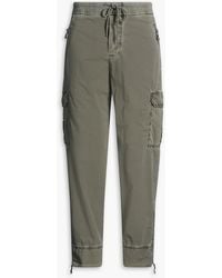 James Perse - Stretch-Cotton Cargo Pants - Lyst