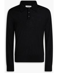 Sandro - Wool Polo Sweater - Lyst