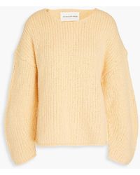 By Malene Birger - Aline Wool And Alpaca-blend Sweater - Lyst