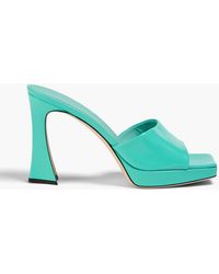 Giuseppe Zanotti - Vanilla 85 Leather Platform Mules - Lyst
