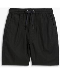 Rag & Bone - Reed shorts aus einer leinen-baumwollmischung mit tunnelzug - Lyst