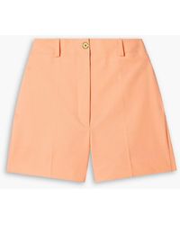 Patou - Wool-blend Twill Shorts - Lyst