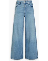 Rag & Bone - Serena High-Rise Wide-Leg Jeans - Lyst