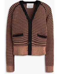 3.1 Phillip Lim - Two-Tone Knitted Cardigan - Lyst