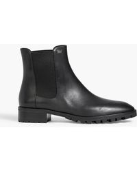 Stuart Weitzman - Laine Leather Chelsea Boots - Lyst