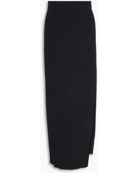 LeKasha - Bleistiftrock aus geripptem kaschmir in midilänge - Lyst