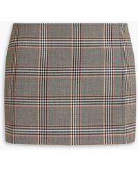 16Arlington - Nimue Prince Of Wales Checked Woven Mini Skirt - Lyst