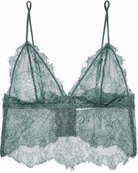anine bing lace bralette