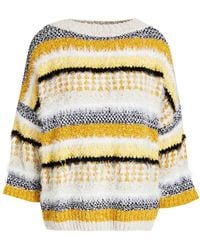 Rodebjer - Frayed Knitted Sweater - Lyst