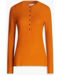 Loulou Studio - Aparri Cable-knit Wool And Cashmere-blend Sweater - Lyst