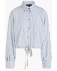 Rag & Bone - Georgie Striped Cotton-Poplin Shirt - Lyst
