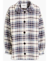 Ba&sh - Checked Brushed Flannel Shirt - Lyst