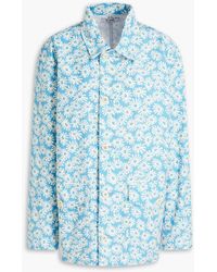 RE/DONE - 90s Floral-print Cotton-canvas Jacket - Lyst