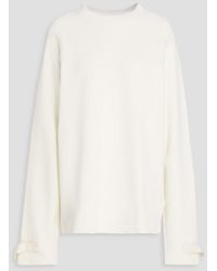 Helmut Lang - French Cotton-terry Sweatshirt - Lyst