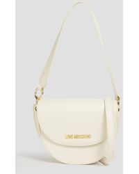 Love Moschino - Faux Textured Leather Shoulder Bag - Lyst