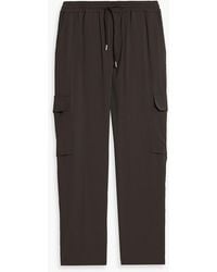 Sandro - Wool-Blend Drawstring Cargo Pants - Lyst