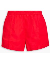 STAUD - Taurus Twill Shorts - Lyst