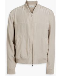 Officine Generale - Stefano Lyocell Bomber Jacket - Lyst
