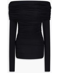 Rag & Bone - Luca Off-The-Shoulder Stretch-Modal Jersey Top - Lyst