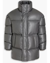Emporio Armani - Quilted Shell Down Jacket - Lyst