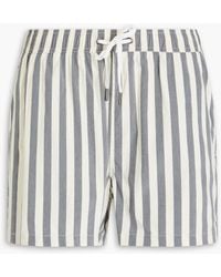Onia - Charles Short-length Striped Swim Shorts - Lyst
