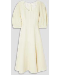 Chloé - Wool And Cashmere-blend Midi Dress - Lyst