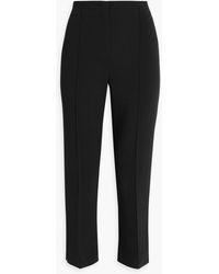 Theory - Crepe Tapered Pants - Lyst