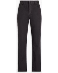 James Perse - Stretch Cotton And Linen-blend Twill Pants - Lyst