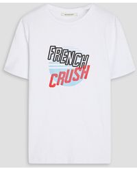 Être Cécile - Embossed Printed Cotton-jersey T-shirt - Lyst