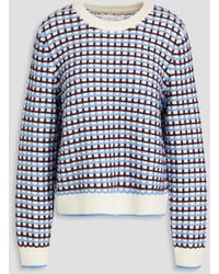 Chinti & Parker - Jacquard-knit Wool And Cashmere-blend Sweater - Lyst