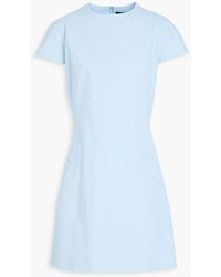 Theory - Minikleid aus einer leinenmischung - Lyst
