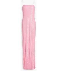 ROTATE BIRGER CHRISTENSEN - Sequined Tulle Gown - Lyst