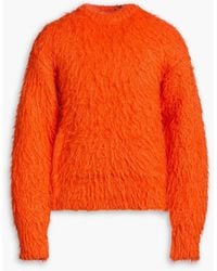Jil Sander - Brushed Mohair-Blend Sweater - Lyst