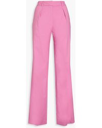 10 Crosby Derek Lam - Pleated Twill Straight-leg Pants - Lyst
