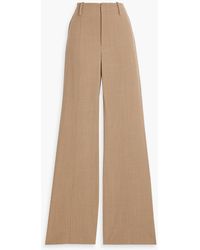 Proenza Schouler - Barbara schlaghose aus twill aus einer wollmischung - Lyst