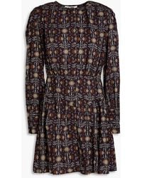 Ba&sh - Tracy Floral-print Woven Mini Dress - Lyst