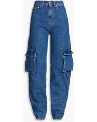 REMAIN Birger Christensen - Olina High-rise Tapered Jeans - Lyst