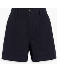 Alex Mill - Boy shorts aus twill aus einer baumwoll-leinenmischung - Lyst