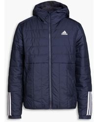 adidas Originals - Quilted Shell Hooded Jacket - Lyst