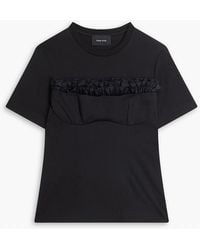 Simone Rocha - Ruffled Cotton-Jersey Top - Lyst