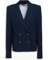 Veronica Beard - Kona Double-Breasted Canvas Blazer - Lyst