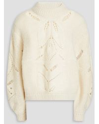 Ba&sh - Wool And Alpaca-blend Turtleneck Sweater - Lyst