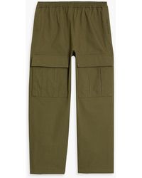 Acne Studios - Tapered Cotton-Ripstop Drawstring Cargo Pants - Lyst