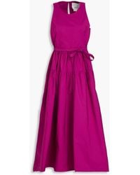 3.1 Phillip Lim - Cotton-blend Poplin Midi Dress - Lyst