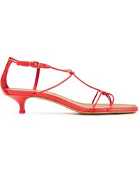 Zimmermann Leather Sandals - Red
