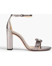 Alexandre Birman - Chiara 90 Knotted Leather Sandals - Lyst