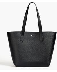 Montblanc - Tote bag aus strukturiertem leder - Lyst